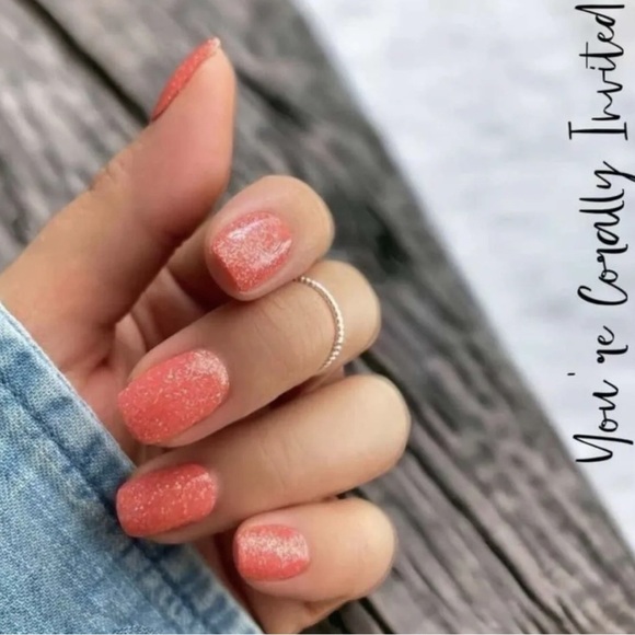 Color Street Real Nail Polish Strips - You’re Corally Invited - Picture 3 of 3